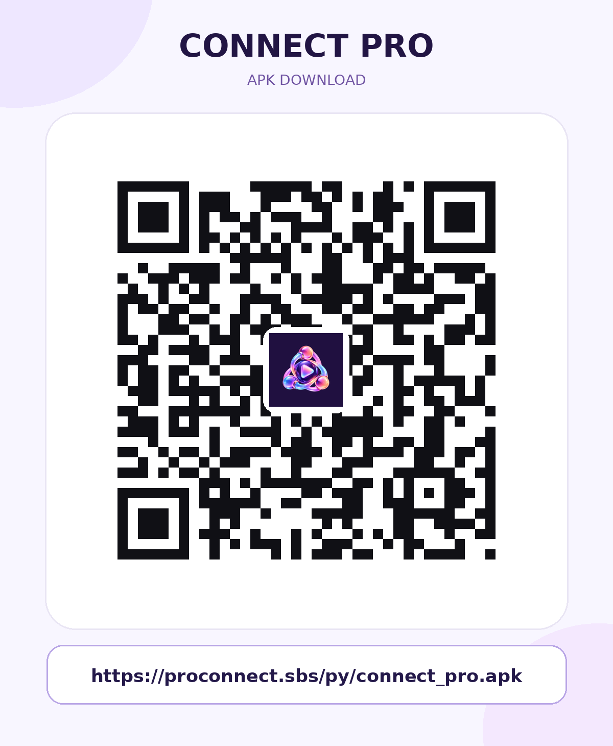 QR Code App Poster